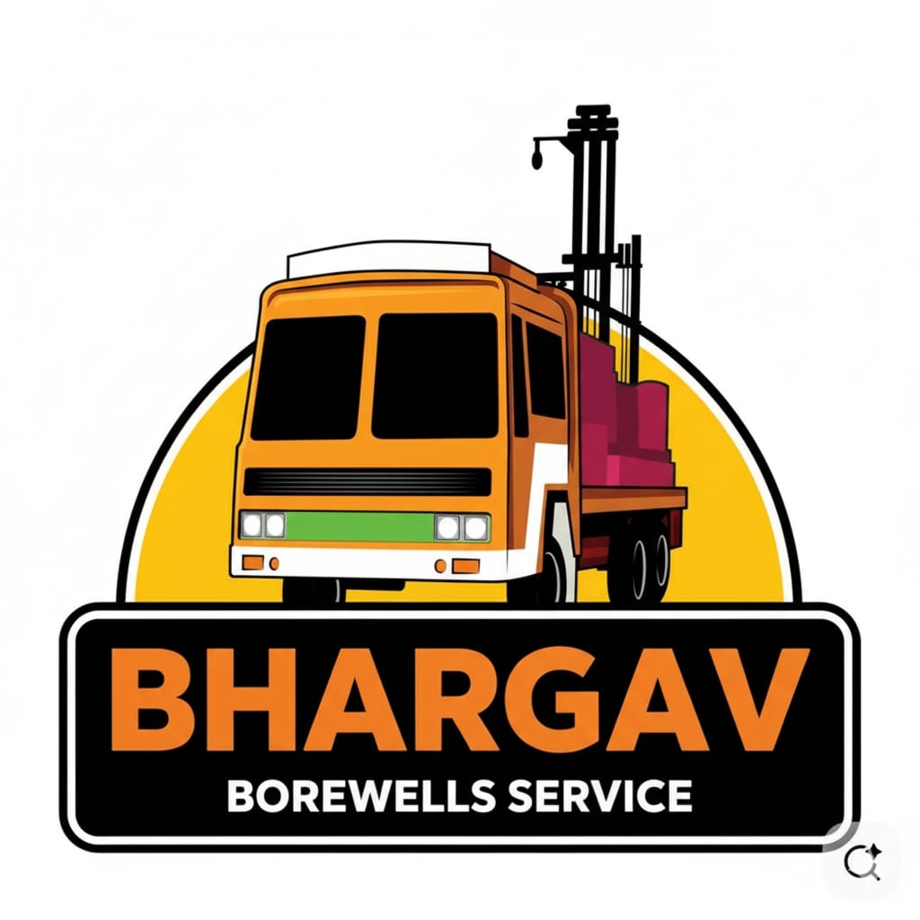 Bhargav Borewells Logo